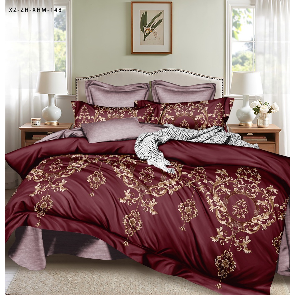 Idola Style Veronica Sprei 100 / 120 Micro Print Tinggi 30 cm MP-8094