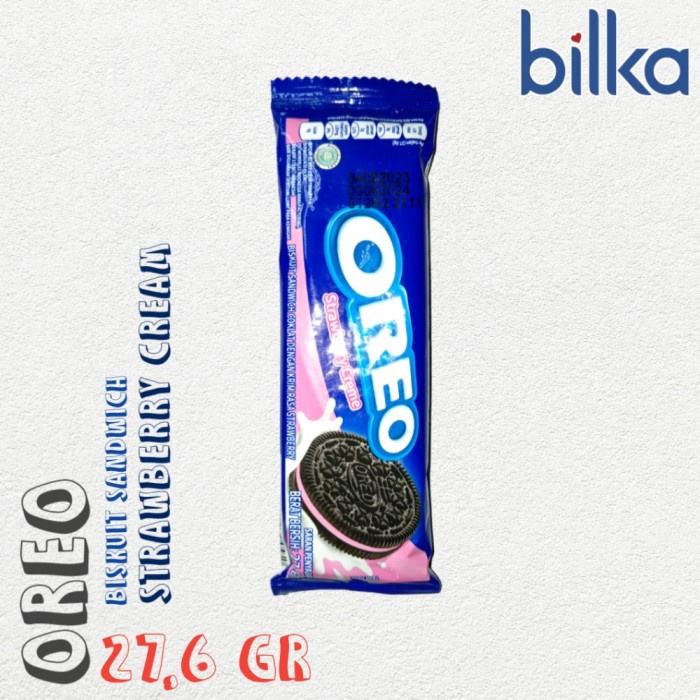 

OREO Strawberry Cream Ekonomis 27,6gr