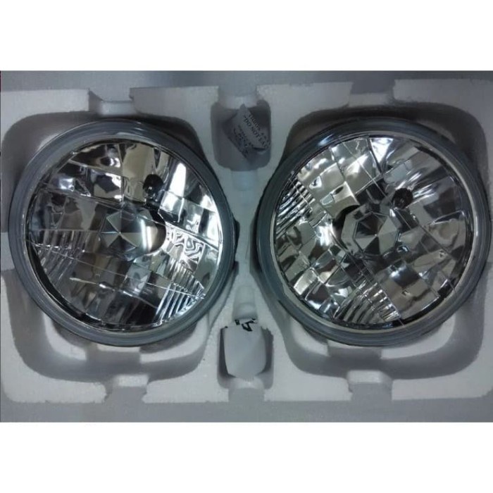 UNIVERSAL HEADLAMP 7INCH BULAT KRISTAL