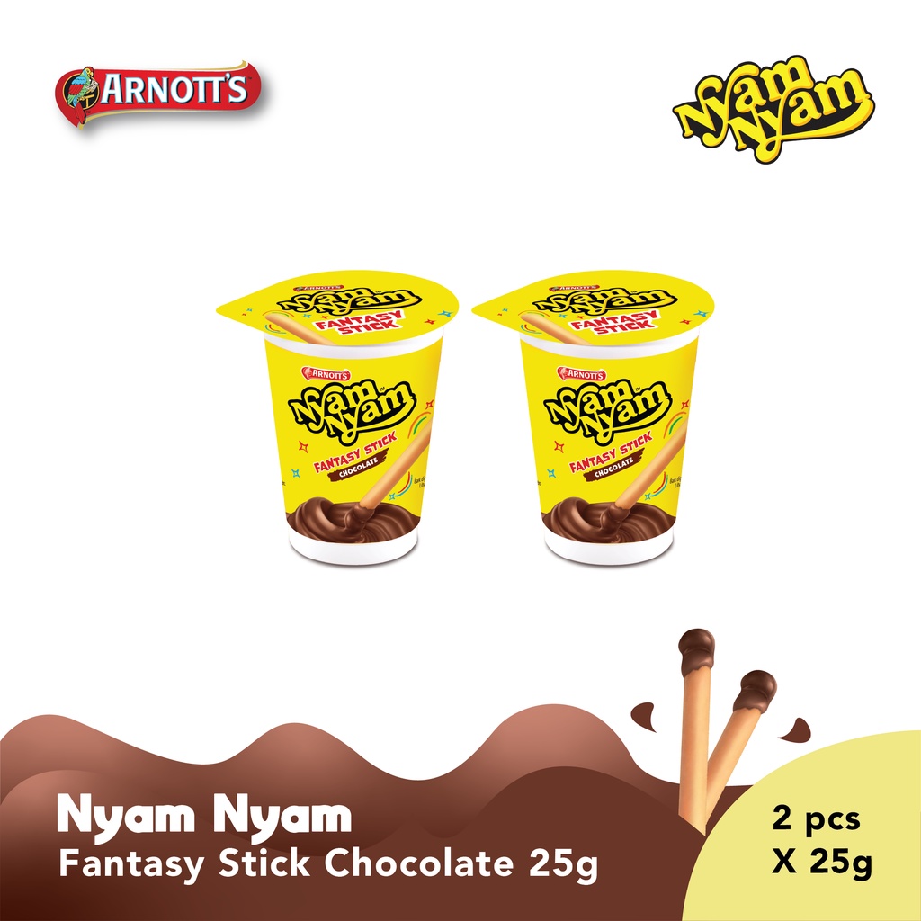 

Nyam-Nyam Fantasy Stick Chocolate 25 gr x2