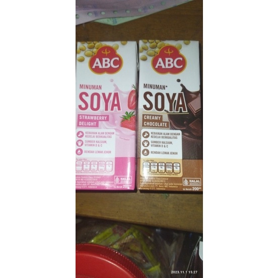 Abc Soya milk susu kedelai 200ml