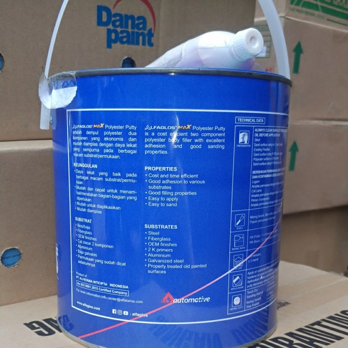 Dempul Alfaglos Max 3kg