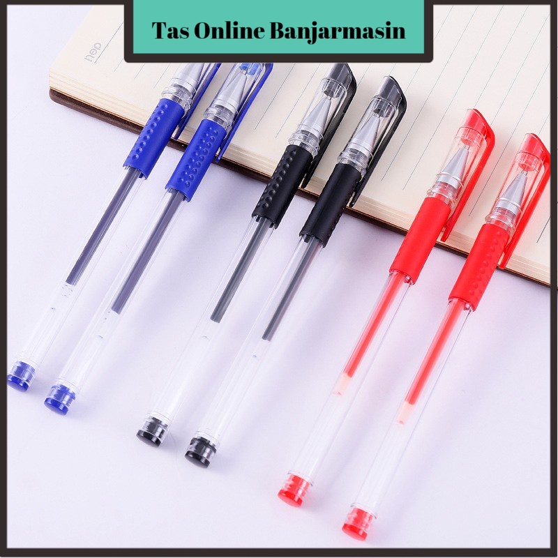 

Tas Online Banjarmasin - Pen Gel 0.5 mm / Alat Tulis / Perlengkapan Sekolah / Pulpen