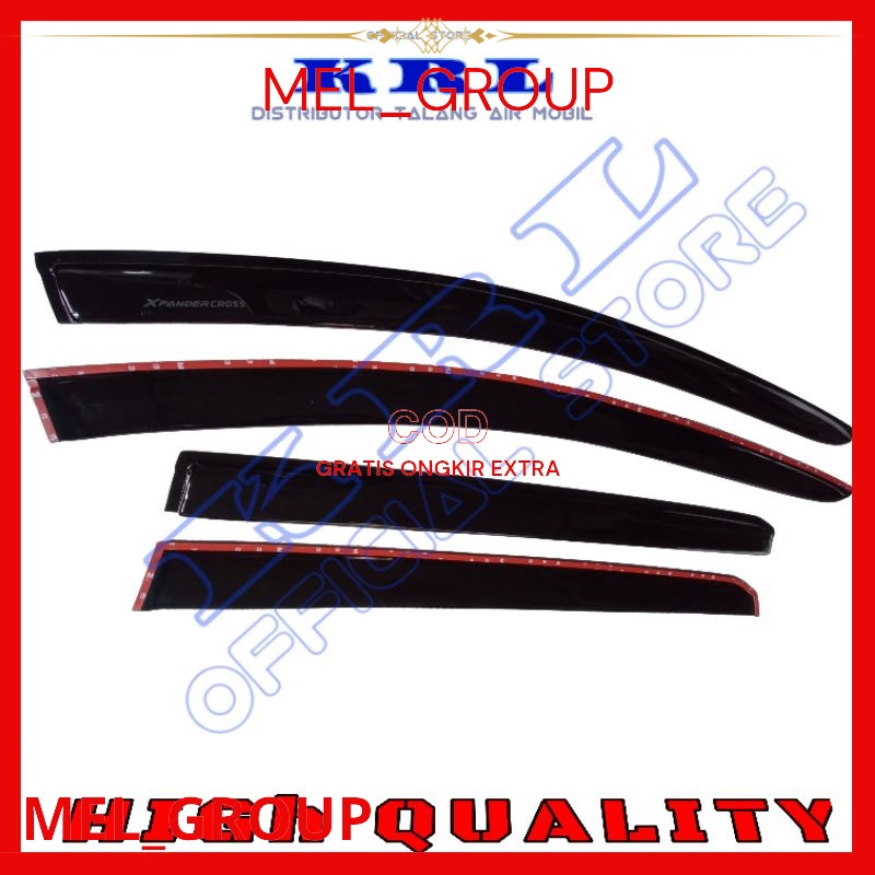Talang air mobil XPANDER CROSS  model slim  tahun 2017 - 2022