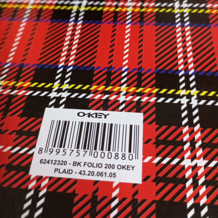 

Hard Cover KIKY OKEY Folio 200 Lembar