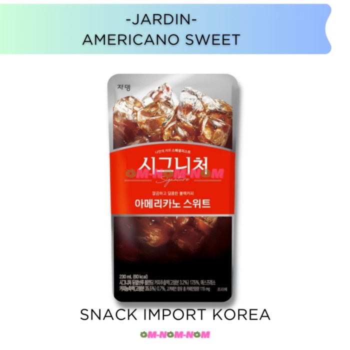 

JARDIN Signature Korea Pouch Coffee & Peach Iced Tea 230ml