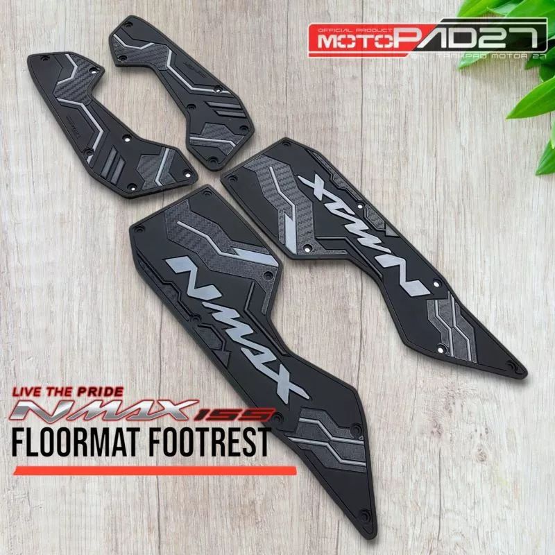 Bordes Karpet Pijakan kaki New Nmax 2020 2021 2022 2023 Motopad ORIGINAL