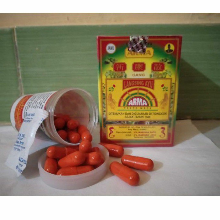 Bisa COD ARMA Langsing Ayu isi 30 kapsul oke / RESEP TIONGKOK 1688 / PELANGSING ALAMI / OBAT LANGSIN