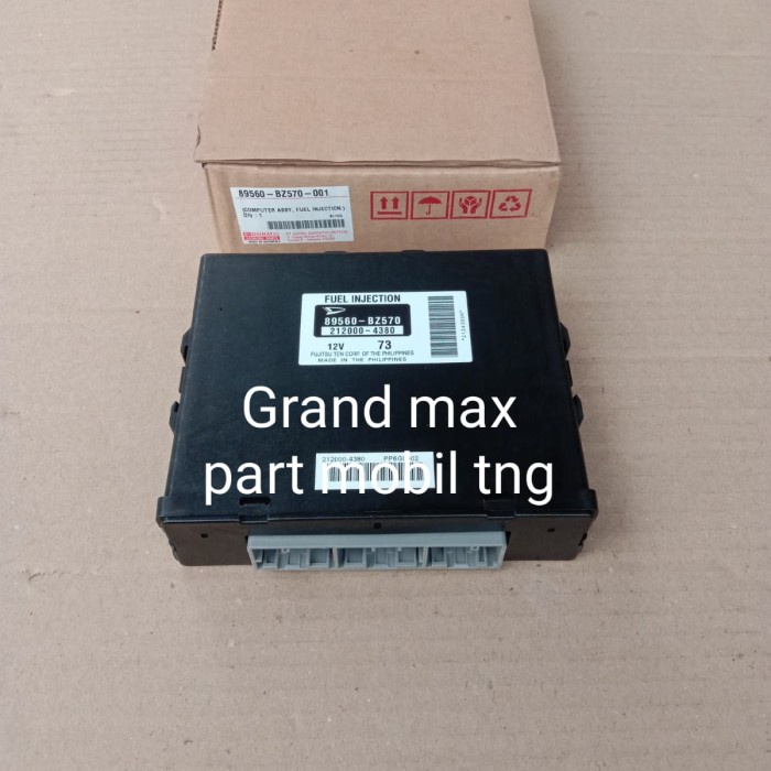Ecu Ecm Computer Komputer Daihatsu Granmax Grand Max 15 1500cc 89560-BZ570