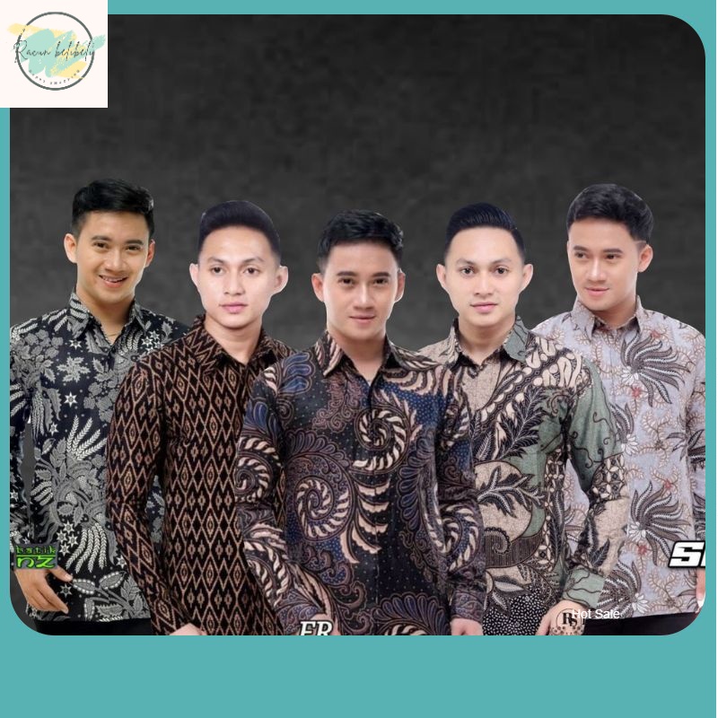 BAJU BATIK PRIA 2023 / Kemeja Batik Pria Lengan Panjang | Batik Panjang Pria | Baju Batik