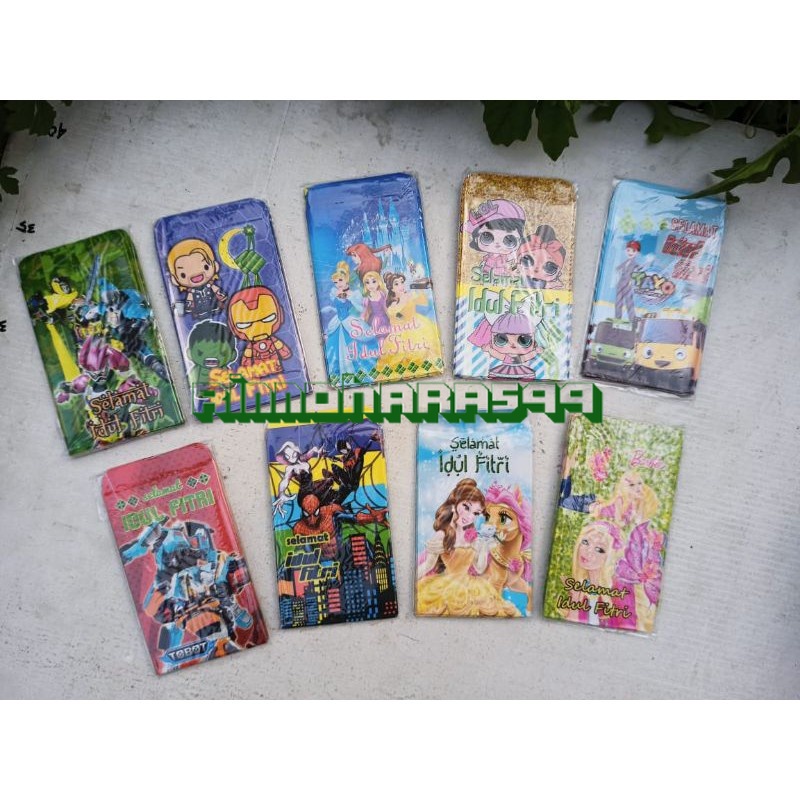 

AMPLOP LEBARAN ISI 50 PCS KARAKTER MURAH LUCU AMPLOP LEBARAN