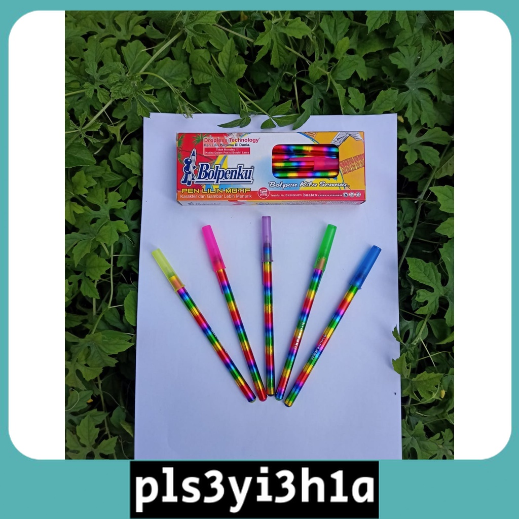 

BOLPENKU/ PEN LILIN MOTIF ISI 12PCS
