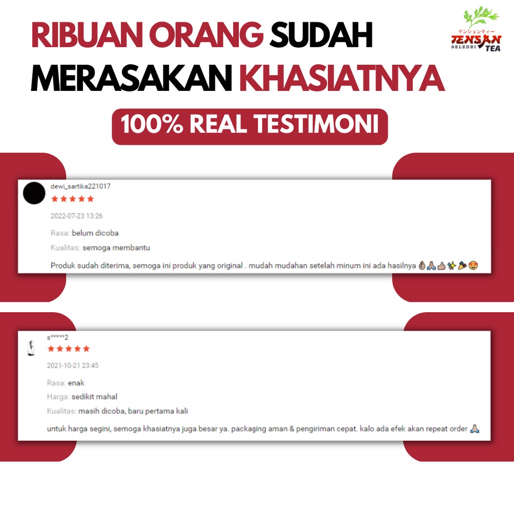 Senesa - Teh Tensan untuk Permasalahan Hipertensi Darah Tinggi