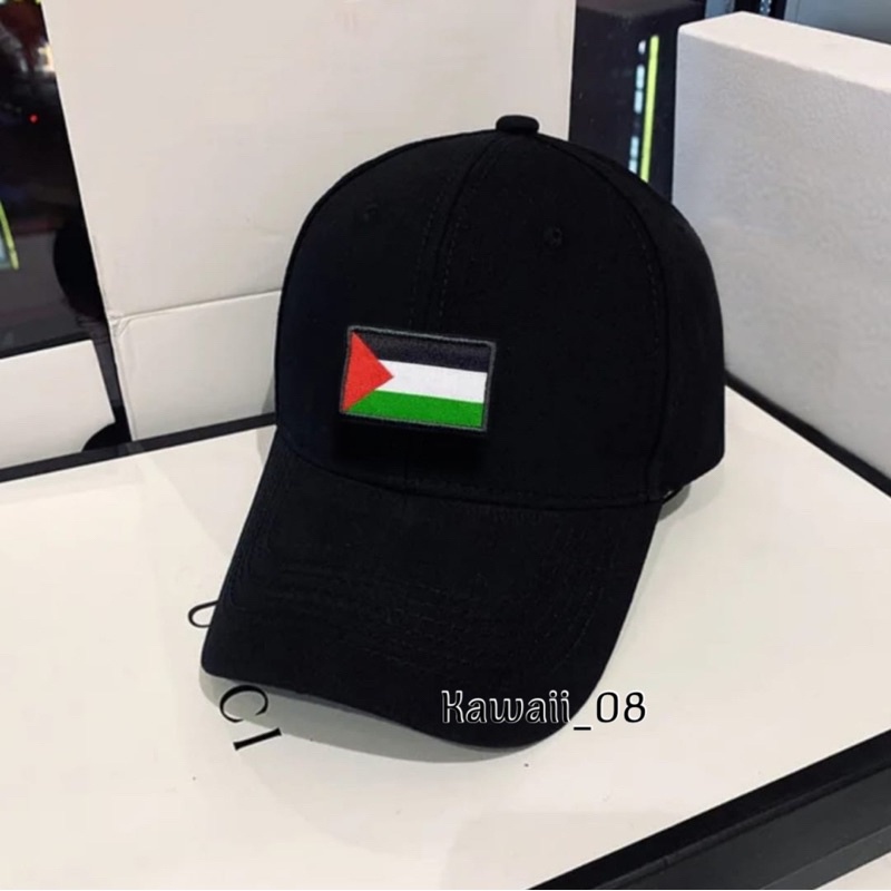 COD Topi Baseball Bordir Logo Bendera Negara Palestina