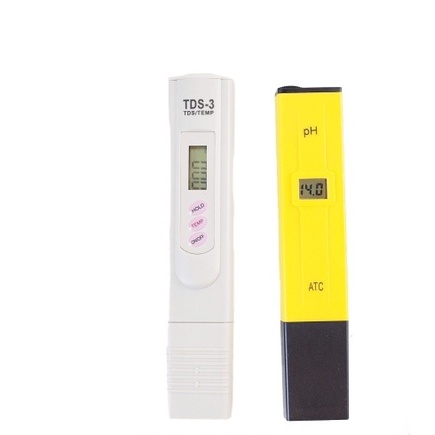 NEW PH Meter dan TDS Meter (PAKET) TDS dan PH Meter PH Tester PH Meter Digital TDS 3 Kopepod