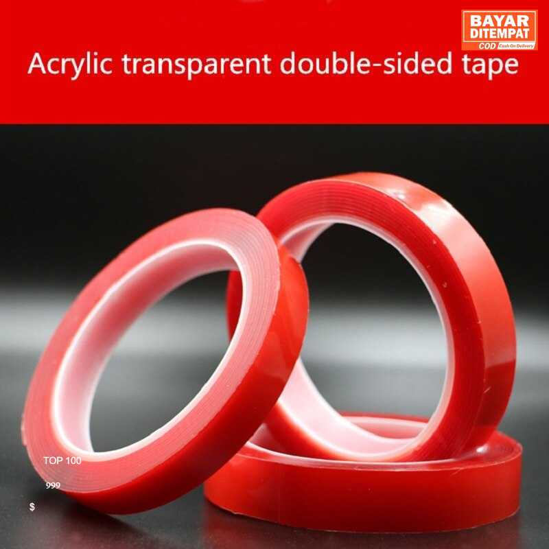 

( ORI ) SZBFT Perekat Double Tape Acrylic Adhesive Transparent Sticker - J4702