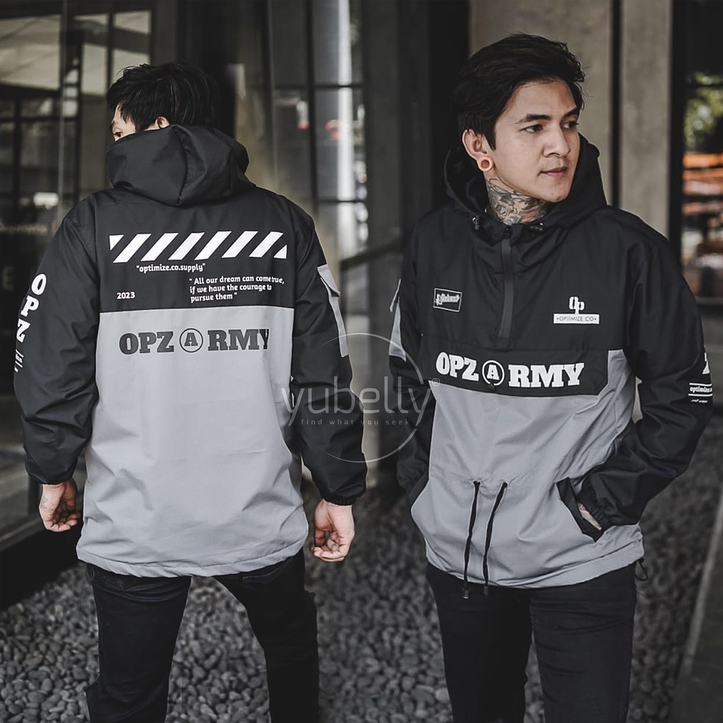 OUTFIT JKT48 TERBARU NEW ERA //Jaket Pria Cagoule Come Out SALVIO HEXIA Original Jaket Parasut Pria 