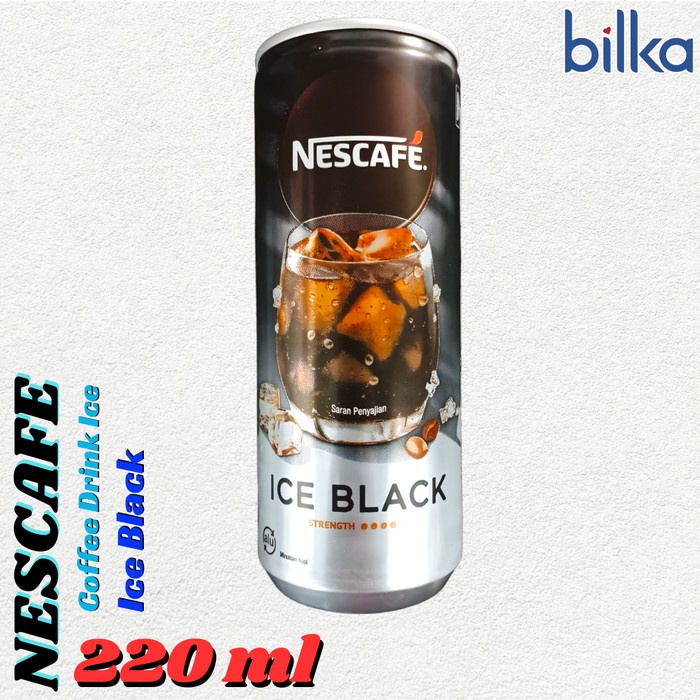 

NESCAFE RTD Ice Kaleng Ice Black 220ml