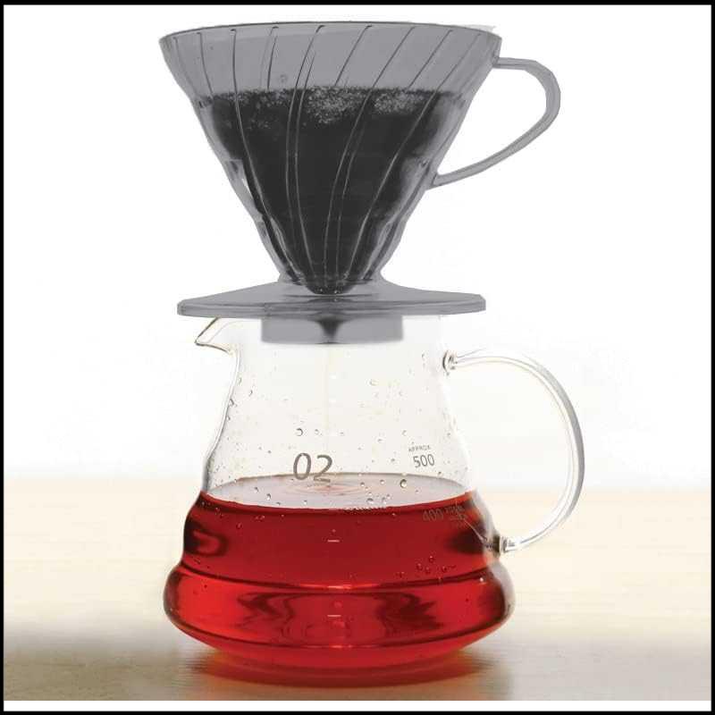 

One Two Cups Filter Penyaring Kopi V60 Cone Coffee Dripper - SE105