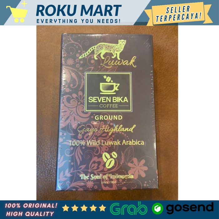 

SEVEN BIKA Luwak Gayo Highland 100 g / Seven Bika Pure Wild Gayo