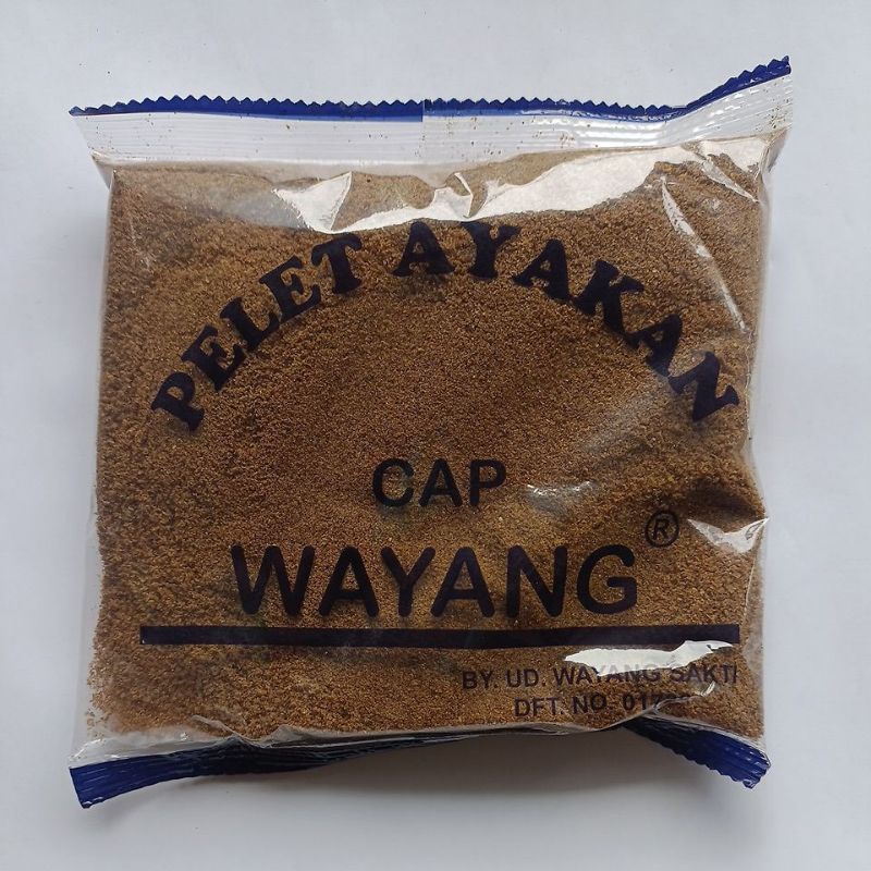 Pelet bom cap wayang/ umpan wayang pelet boom