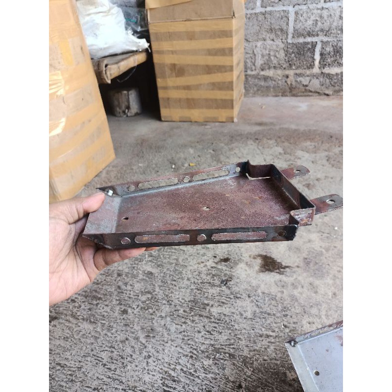 DUDUKAN AKI CB (SLIM MENTAH HJMUHDOR)PANGKON DUDUKAN AKI CB GL100 HANDMADE BAHAN BESI lapak ksm DUDU