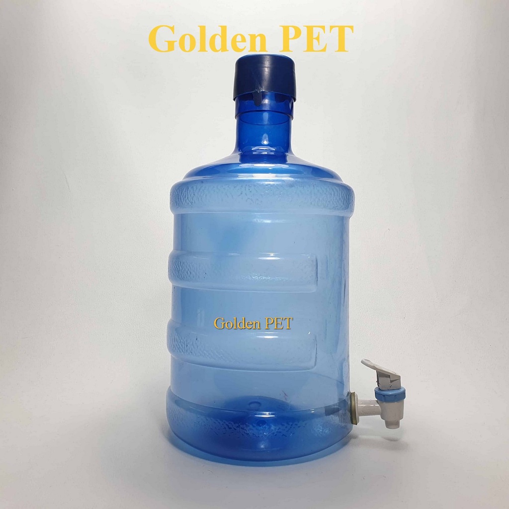 Galon PET 5 Liter Tutup Kran / Galon PET / Galon Plastik / Galon / Galon Aqua / Galon + Kran / Galon