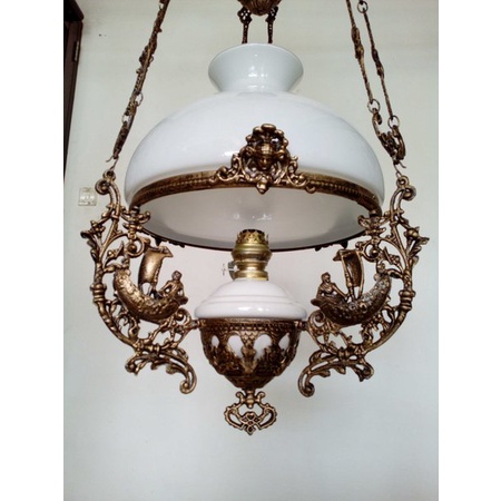 lampu gantung kerek jawa ukuran 28cm lampu gantung betawi kuno