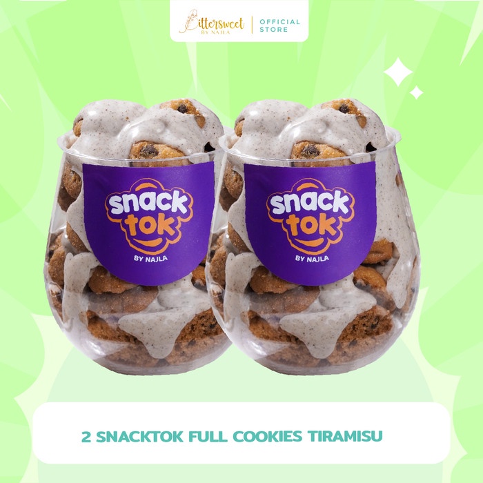 

Bittersweet by Najla - Bundle 2 Snacktok Full Cookies Tiramisu