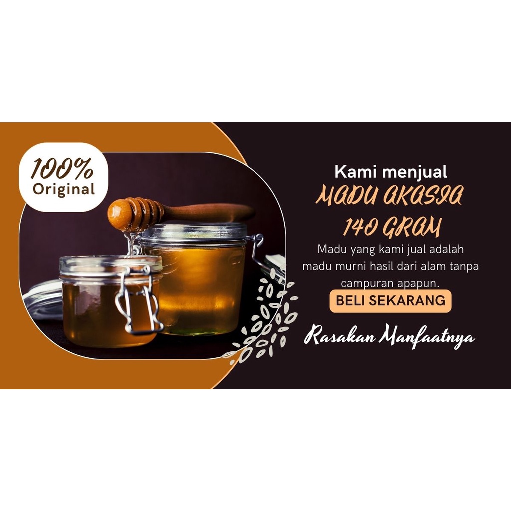 

KM Madu akasia original 140 gram