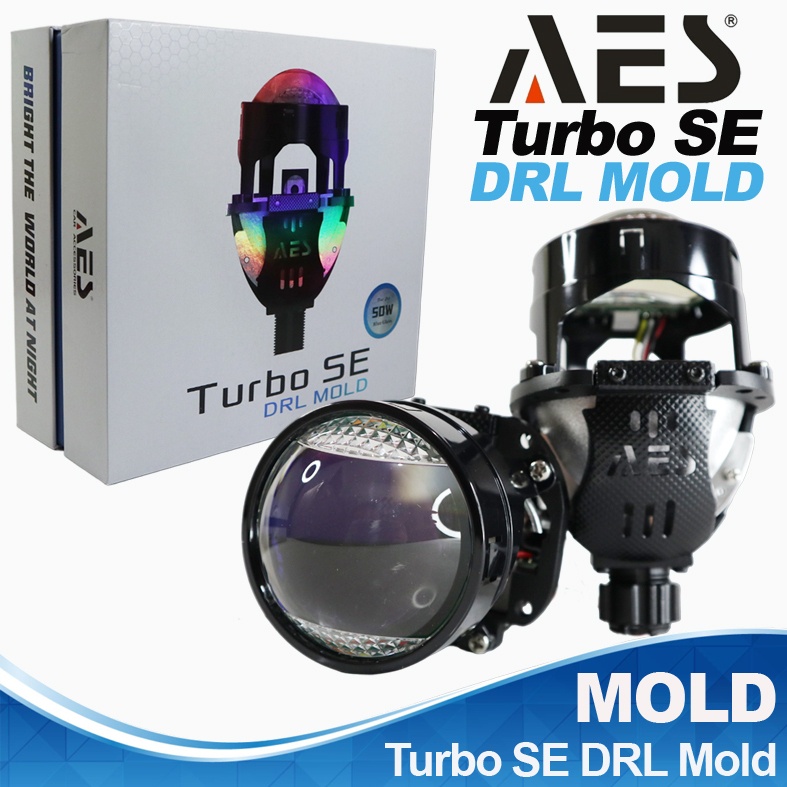 Biled AES Turbo SE DRL Mold Best 2,5" LED Projector Whith DRL Sign | Projie Biled AES Turbo SE DRL Mold