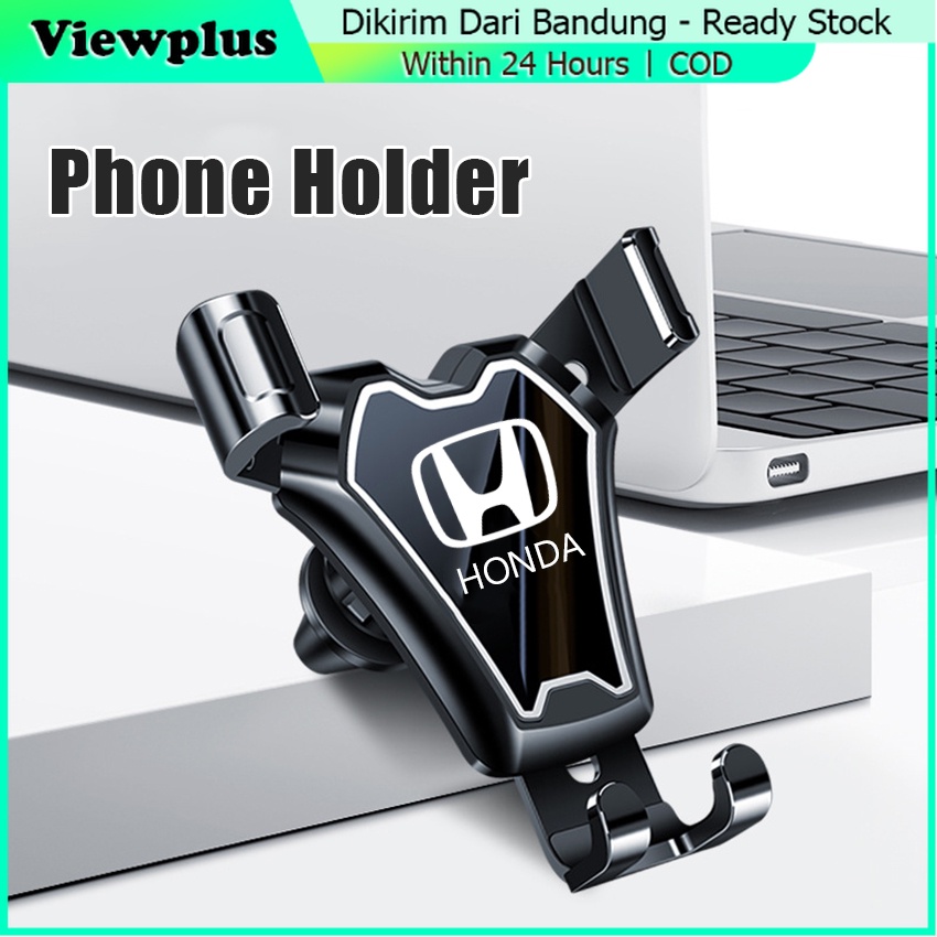 Gravity Car Holder Air Vent Holder Hp Di Lubang Ac Auto Fit Mobil logo Honda CRV/HRV/XRV