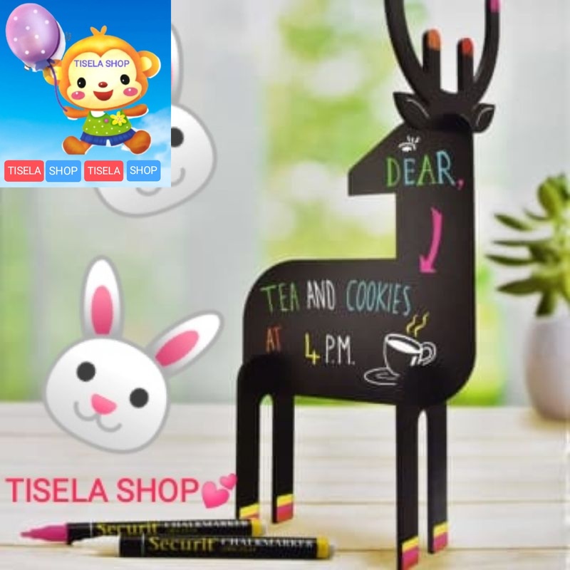 

Securit Papan Board chalk Deer/ Rusa original