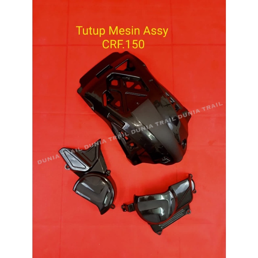 TUTUP MESIN SET CRF150/ENGINE GUARD CRF150/TUTUP MESIN CRF SRX/ TUTUP MESIN HONDA CRF 150 NEW