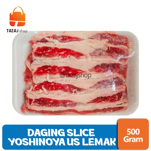 

Daging Slice Yoshinoya US Premium Lemak 500gr - RJD