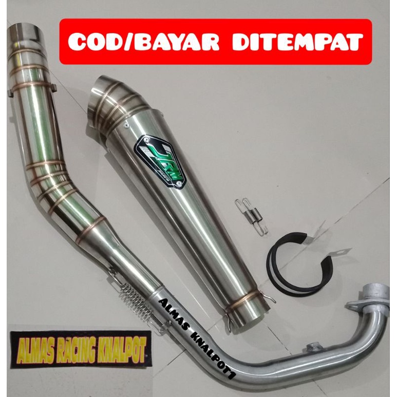 Knalpot Racing purbalingga model Jikgsaw For Cbr150 Cb150 Verza Megapro Vixion Gsx Fu R15 Xabre Tige