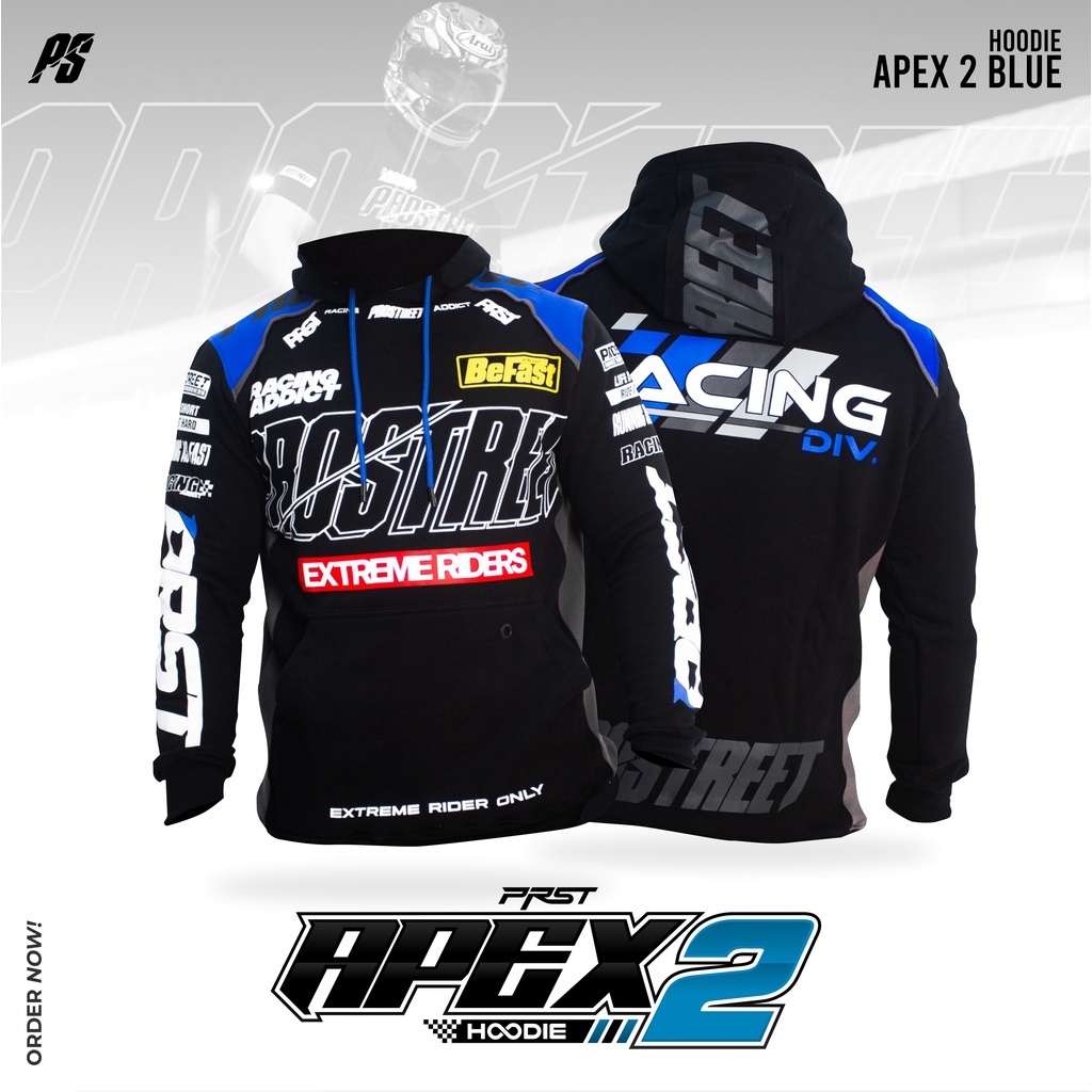 Hoodie Motor Prostreet Apex Blue V.2