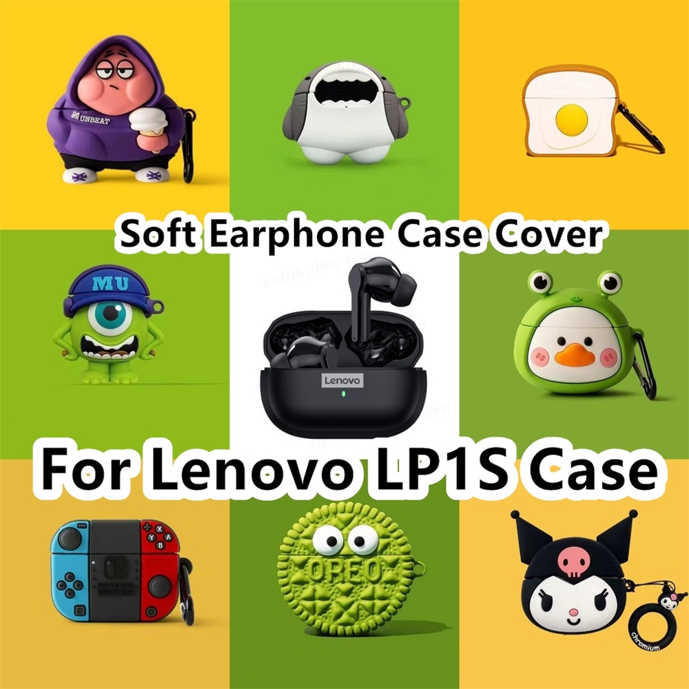 Utility Untuk Lenovo LP1S Case Kartun Bola Poké Soft Silicone Earphone Case Cover