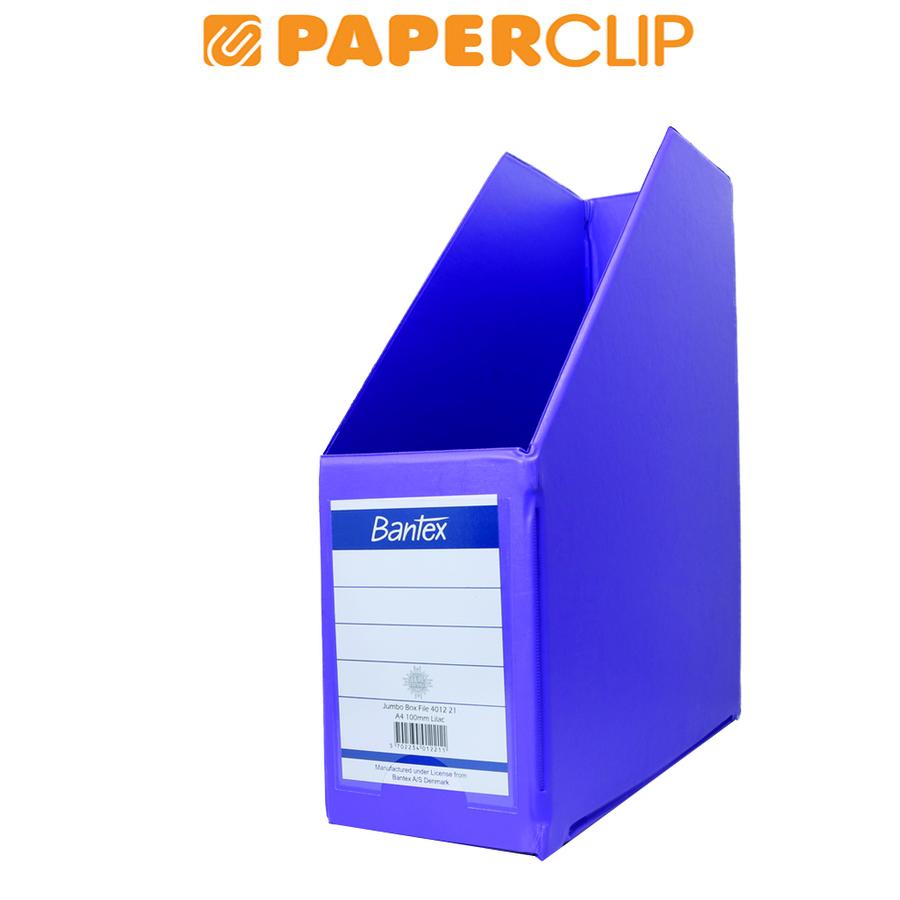 

BOX FILE BANTEX 4012 A4 21 LILAC
