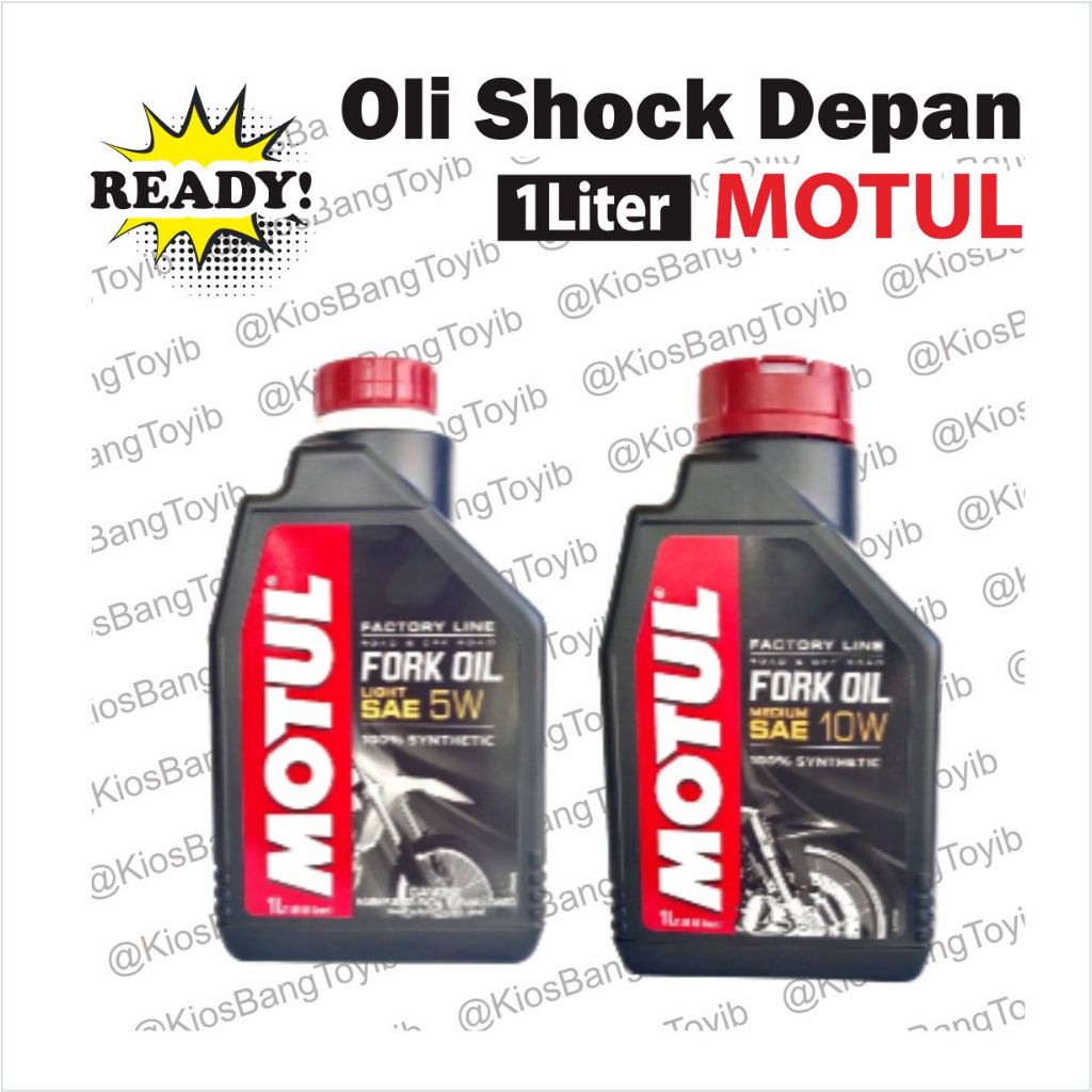 Oli Shock Skok Depan MOTUL Original SAE10w SAE 5w