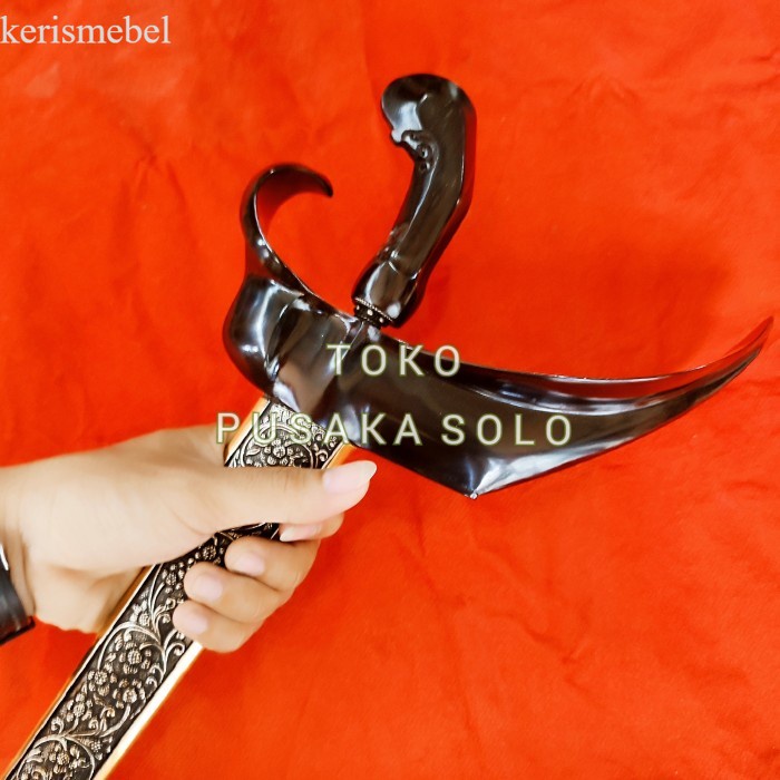 WARANGKA KERIS KAYU SONOKELING PENDOK SLOROK ISTIMEWA antik