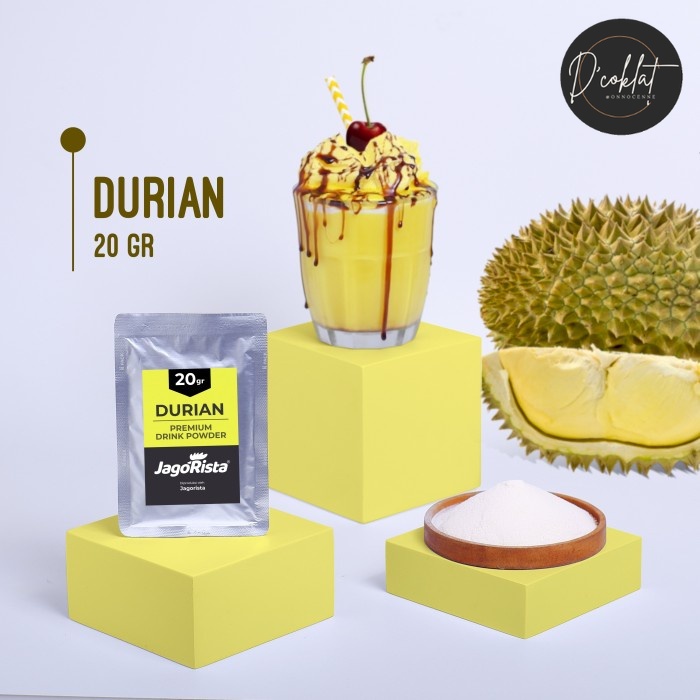 

(Sachet) Premium GOLD Durian ( Bubuk Minuman / Bubble Drink Powder