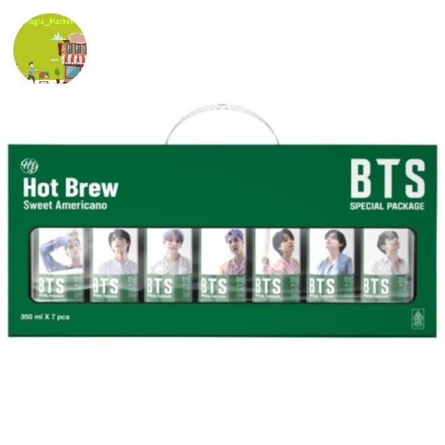 

BTS Coffee Sweet Anericano Spesial Edition 330ml X 7 Botol/box