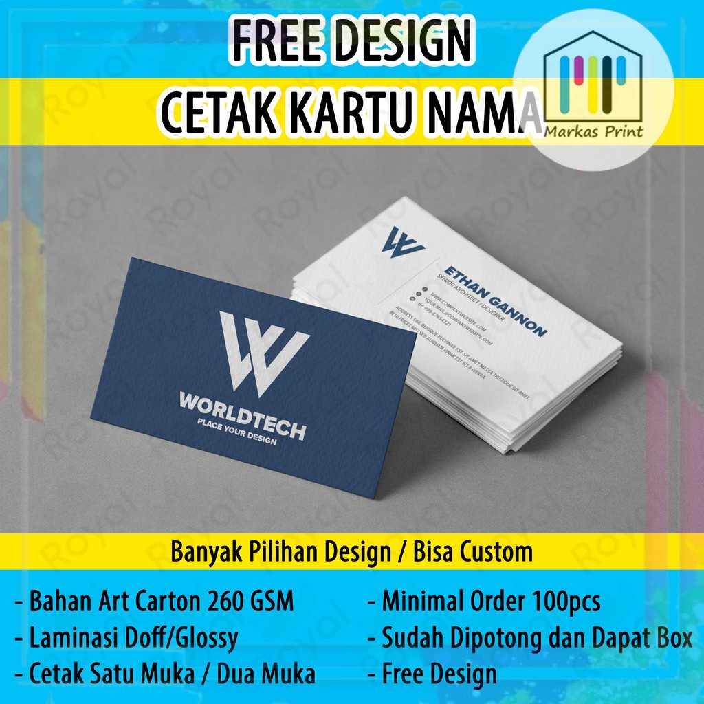 

KARTU NAMA / NAME CARD / CETAK KARTU NAMA