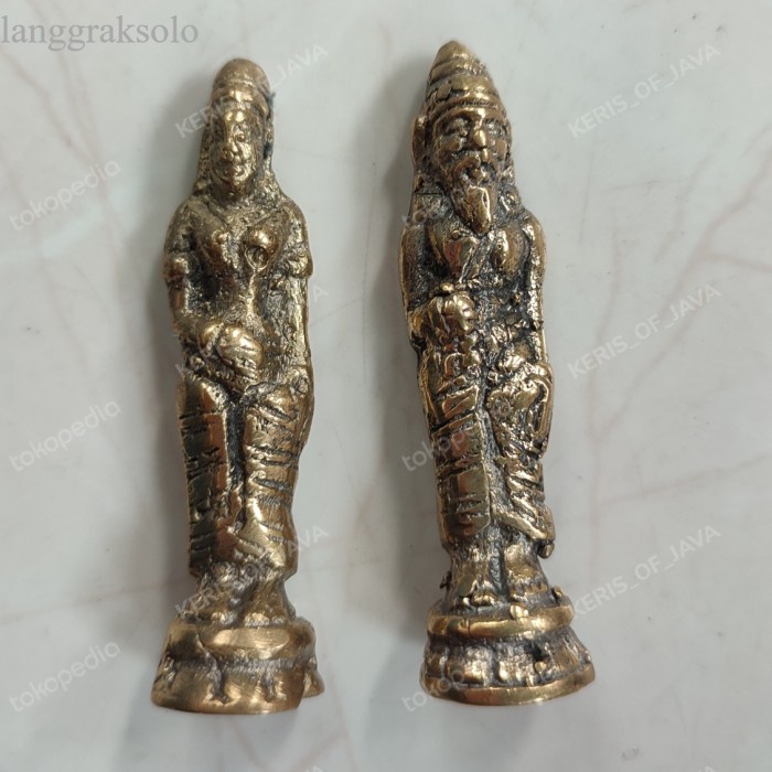 

PUSAKA GOLEK KENCANA SEPASANG PERUNGGU KECIL antik