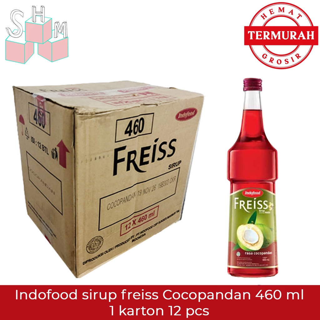 

INDOFOOD FREISS SIRUP COCOPANDAN -1 Karton 12 pcs