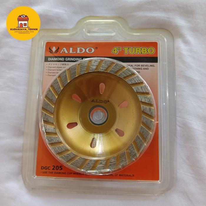 ALDO 205 DIAMOND CUP 4" GRINDING WHEEL CHYCLONE