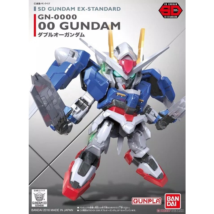 Bandai SD ex-standard 00 Gundam oo bukan exia raiser qant