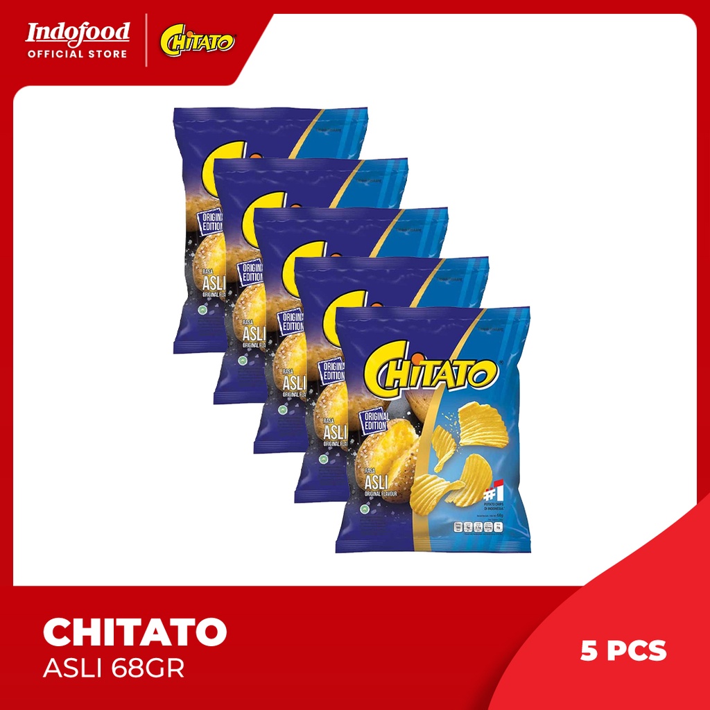 

5 Pcs - Chitato Asli 68 Gr