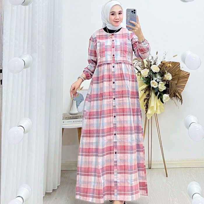 NEW Alya Gamis Triset Original